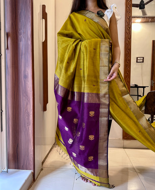 Padma Maheshwari silk saree