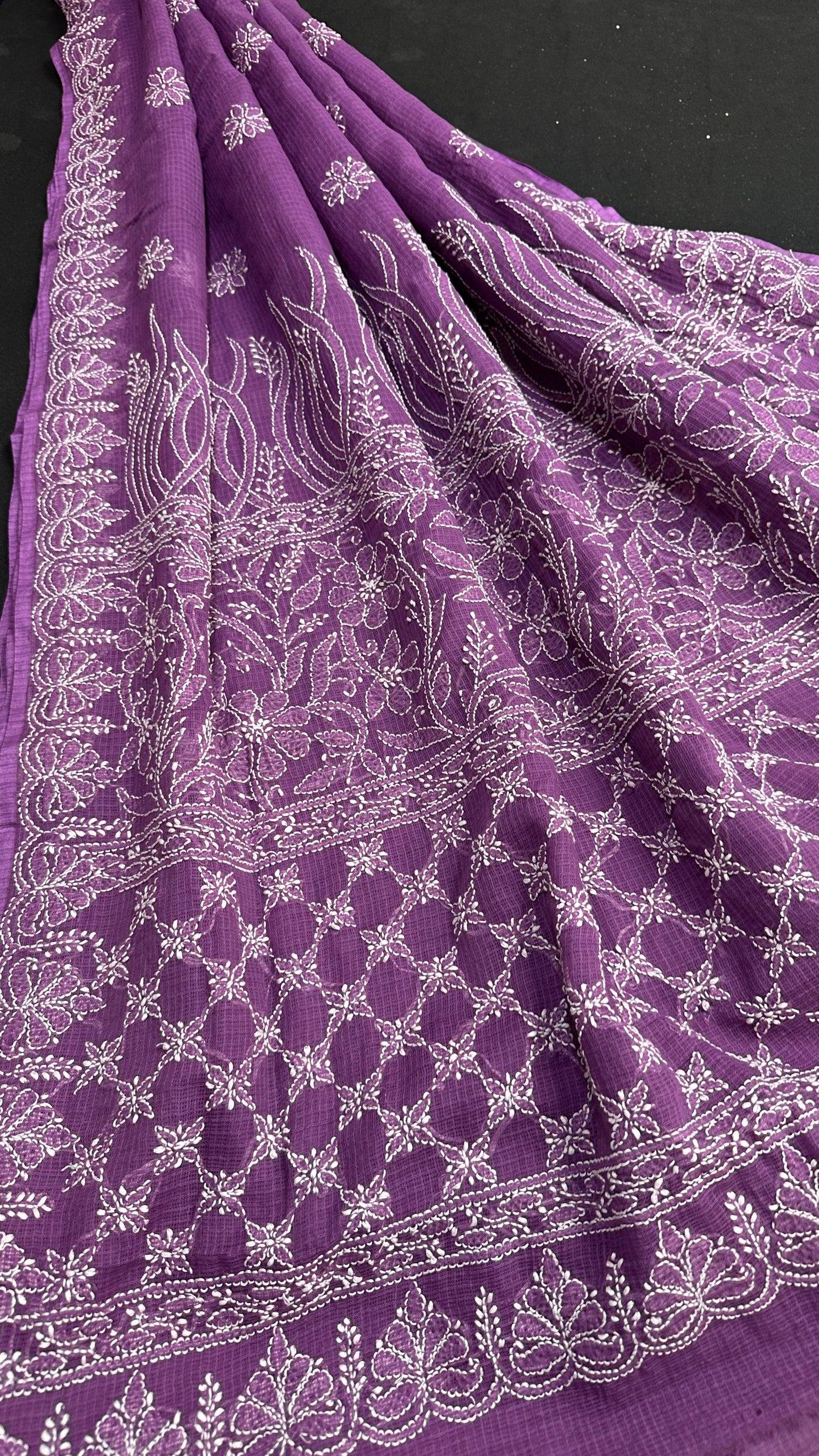 Maira Soft Pure Kota Saree With blouse pc