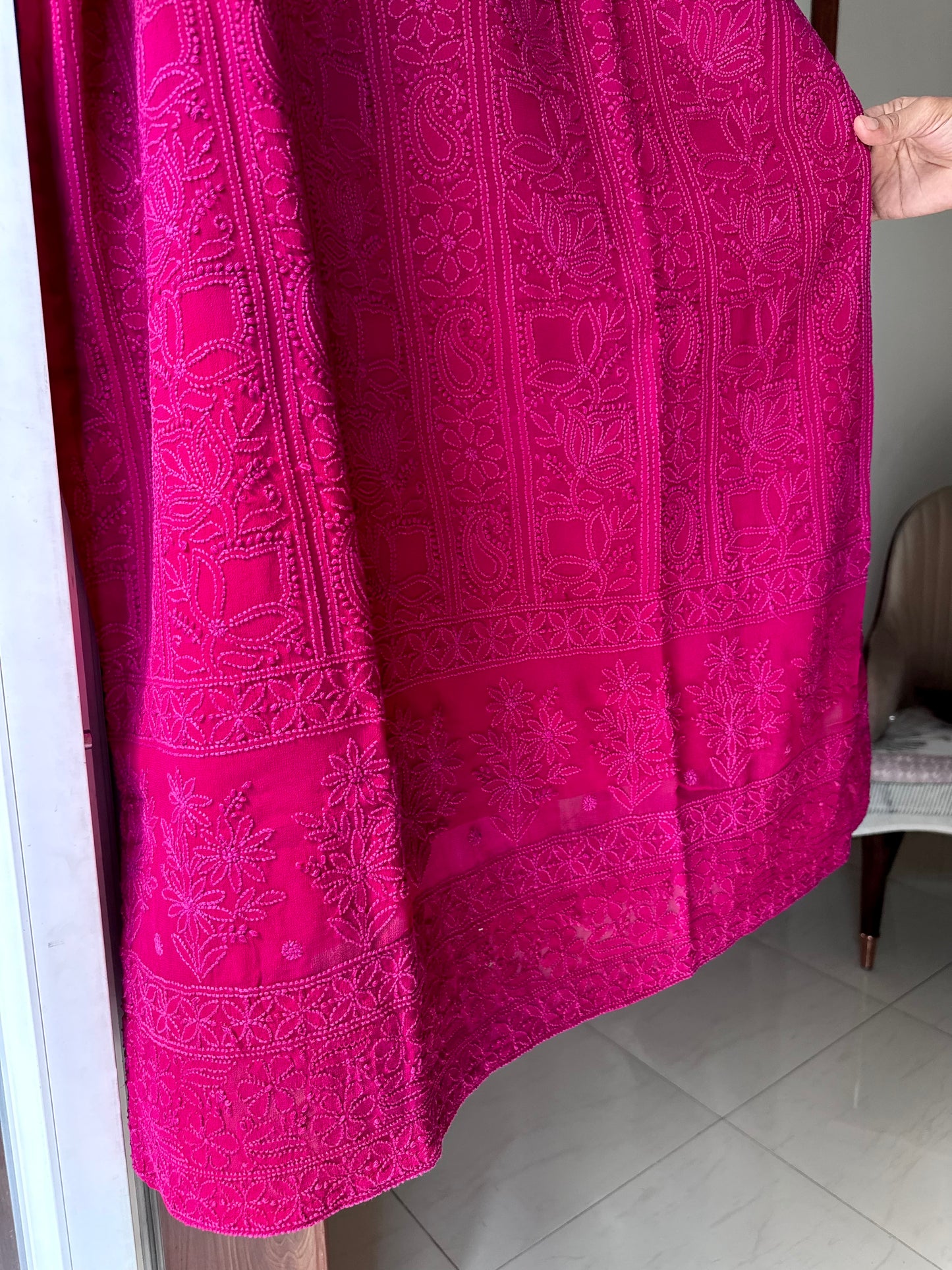 Maharani jaal Work suit set