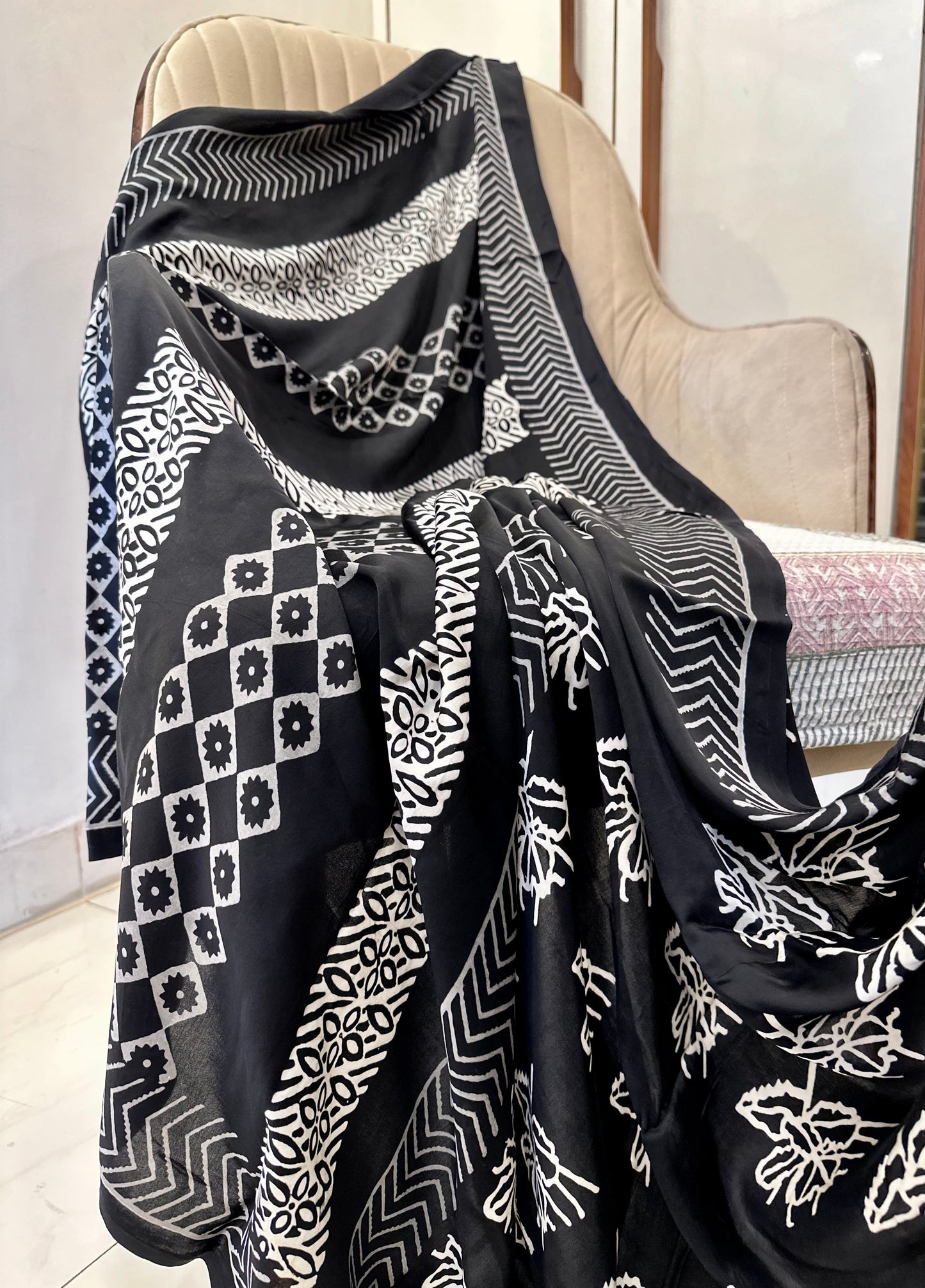 BulBul Pure modal silk saree