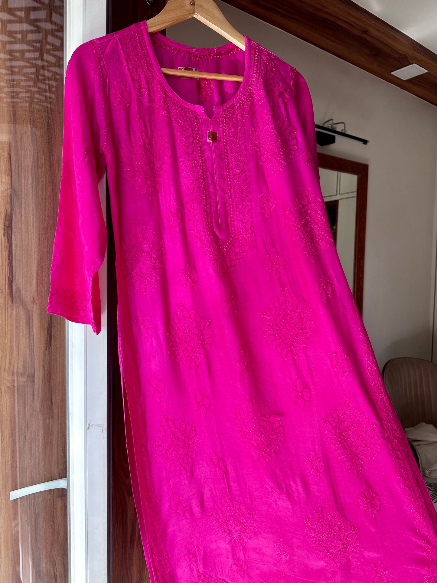 Bhumi Pure muslin cotton Chikankari Kurta