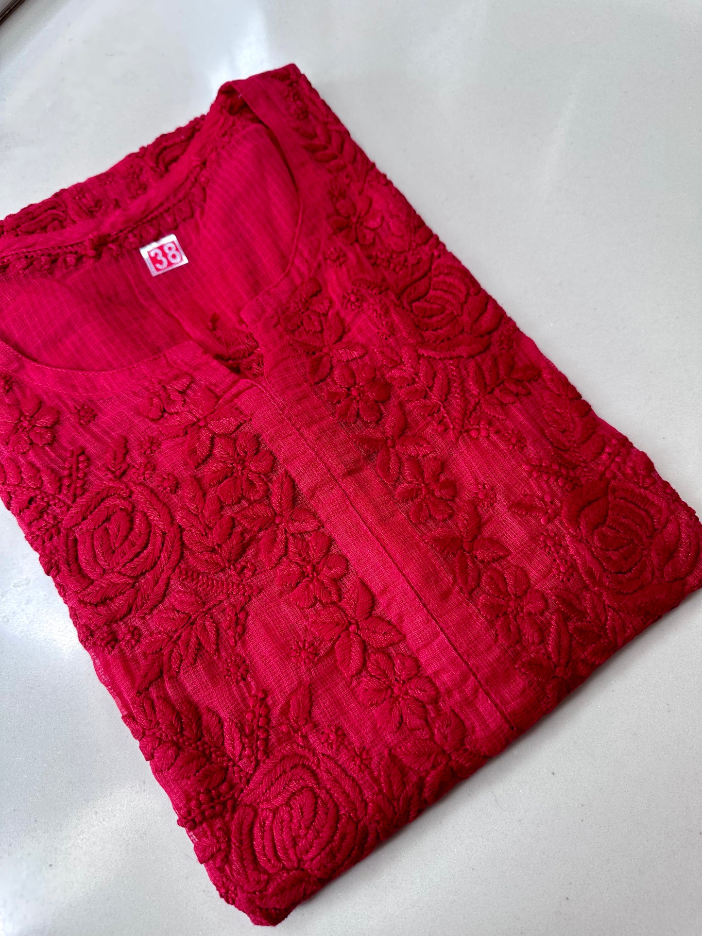 Gulabo Kota Chikankari Kurta