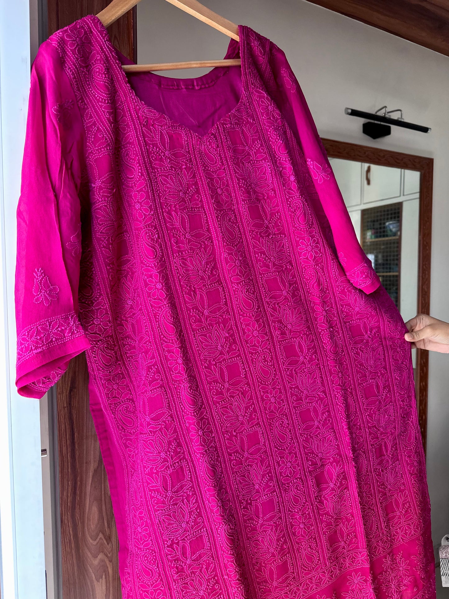 Maharani jaal Work suit set