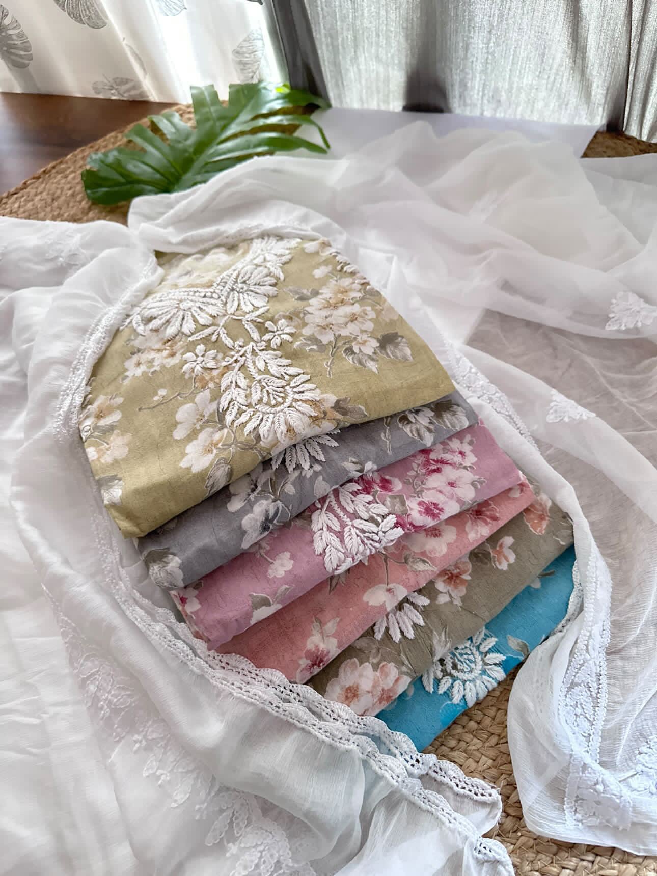 Bagh cotton daily wear Chikankari kurta
