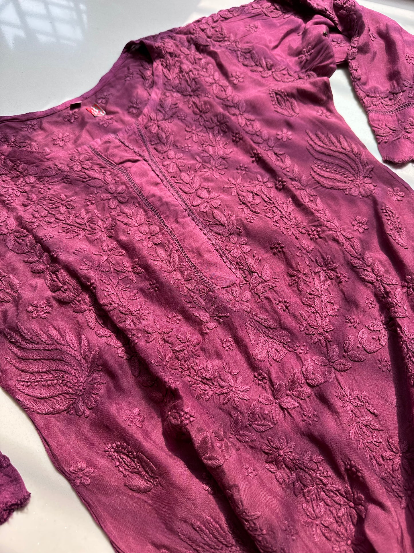 Mohini Pure muslin non transparent Chikankari suit set