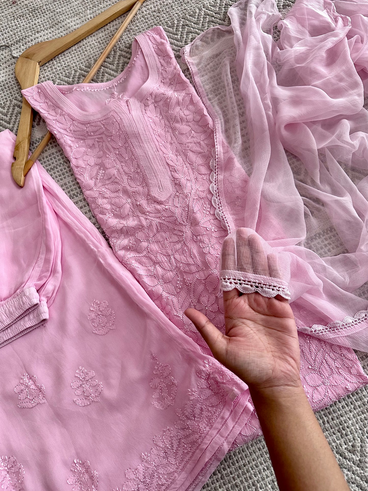 Vamika Jaal Georgette ombre Suit Sets