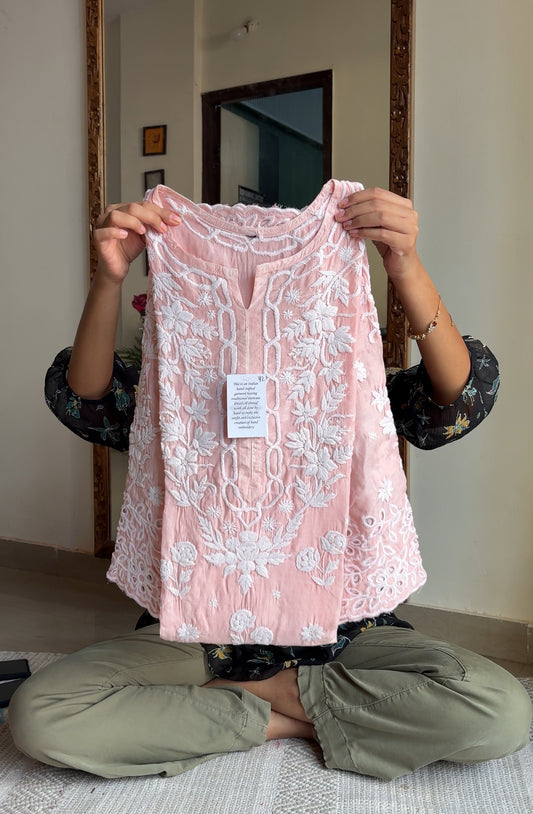 Arohi Cutwork Scallop Chikankari Cord set