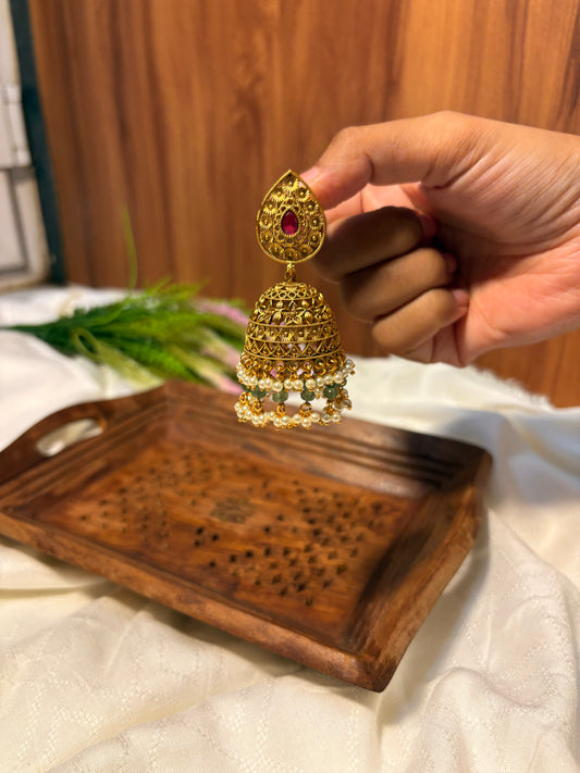 Kamakshi South Indian jhumki