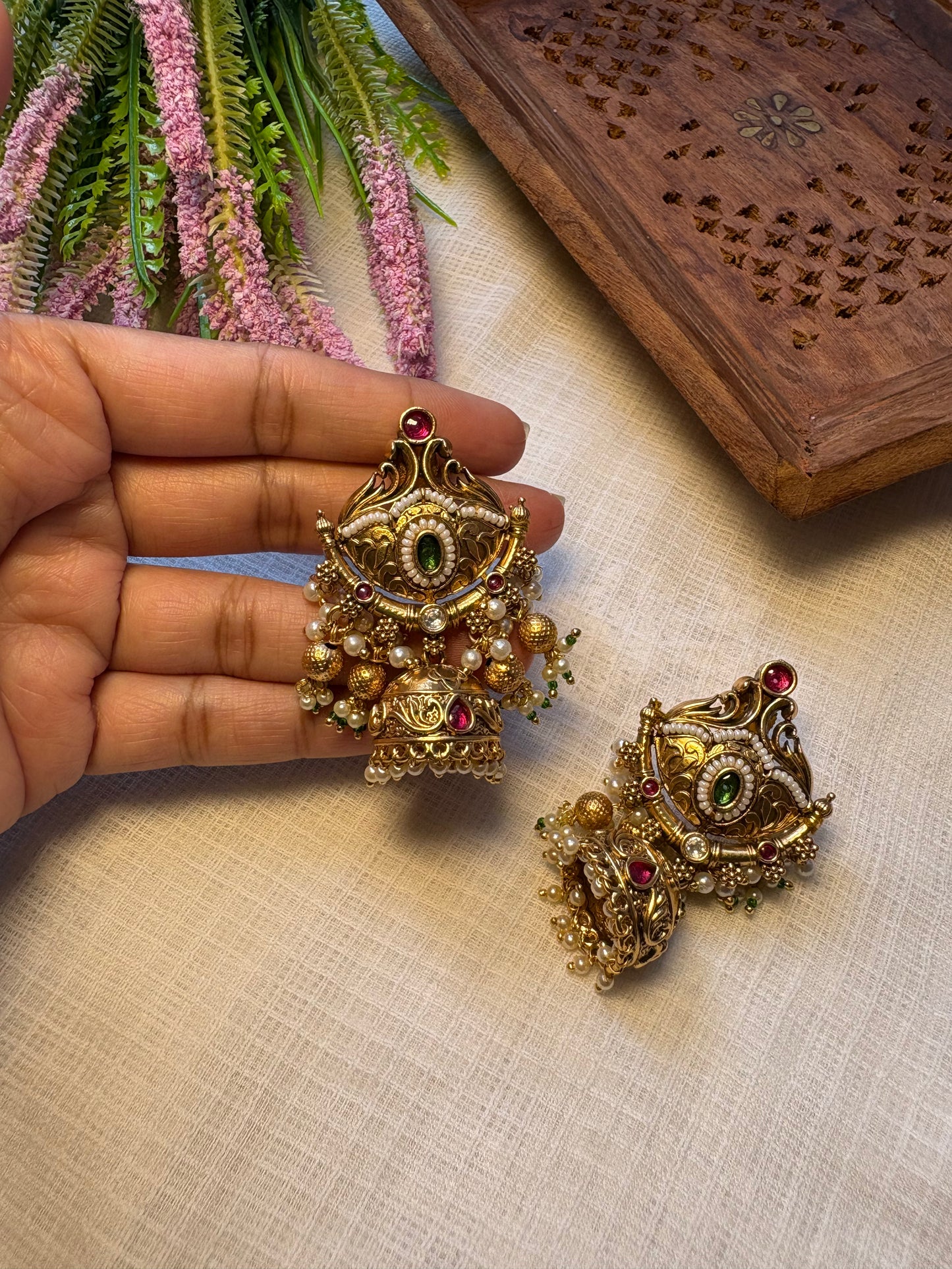 Bhavani earrings jhumki