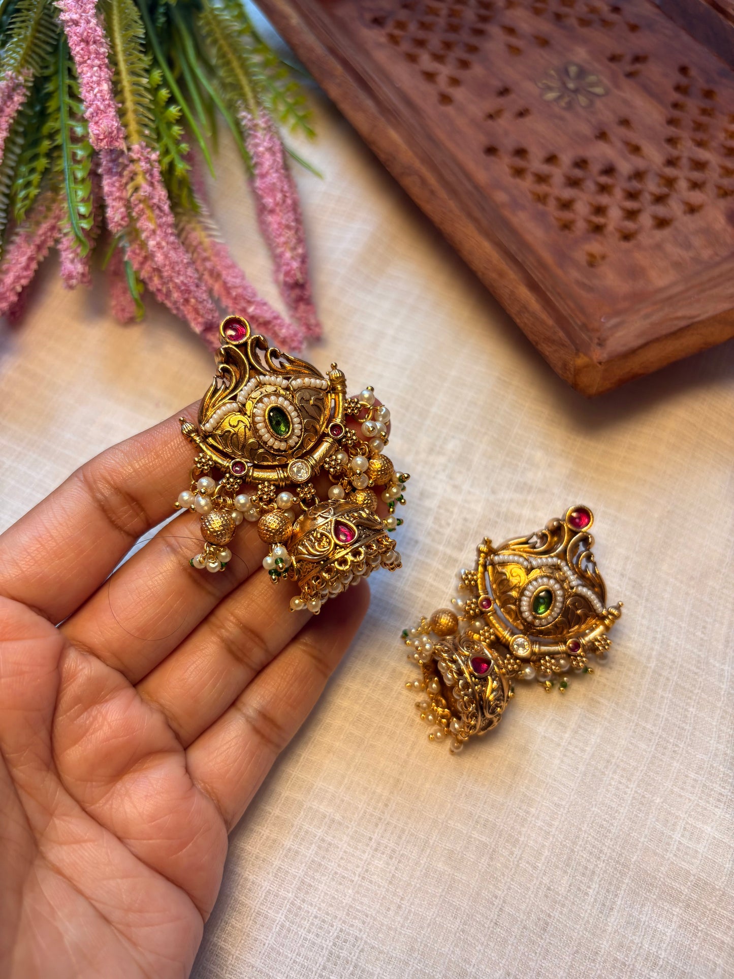 Bhavani earrings jhumki