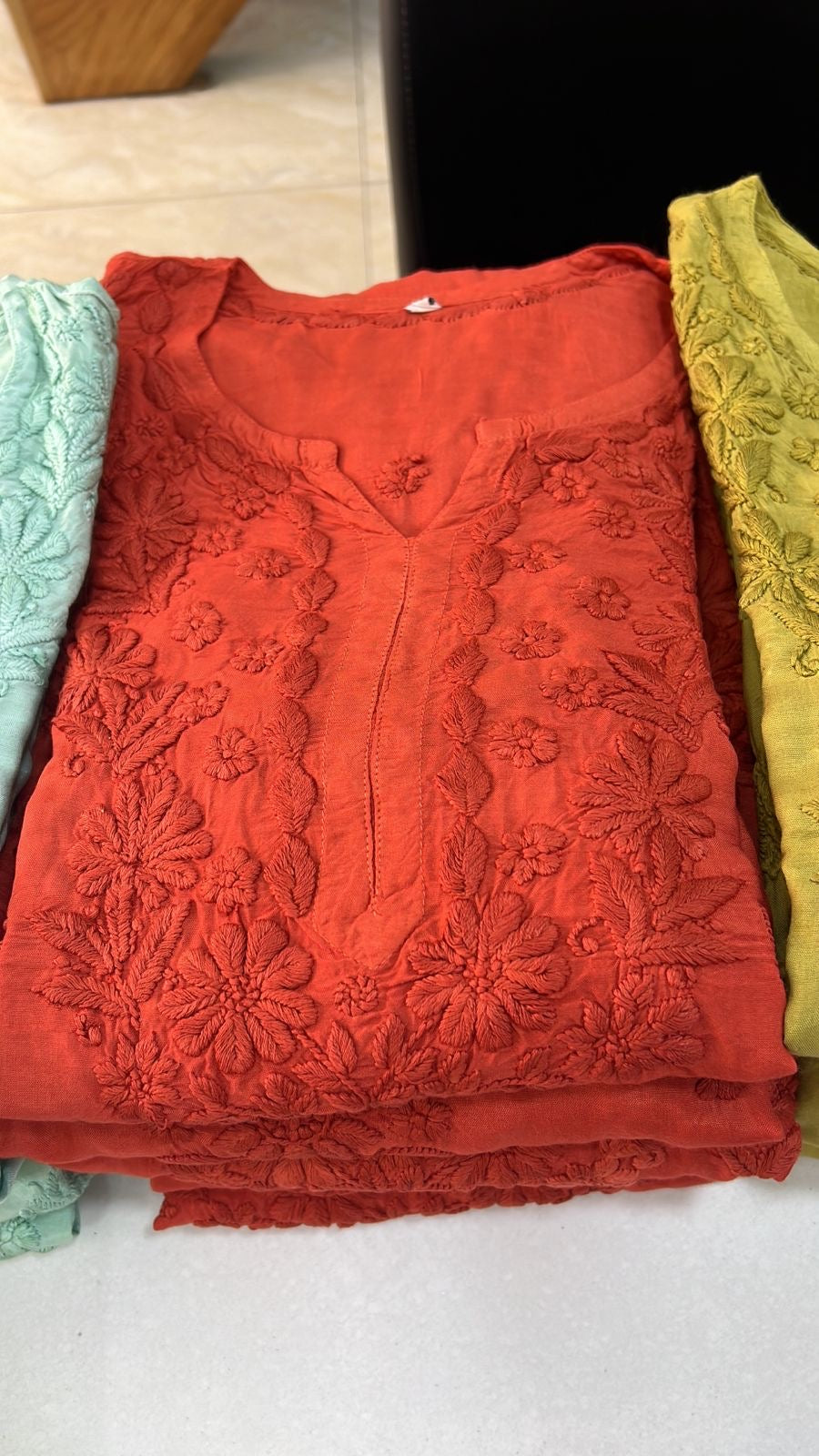 Lily - Non Transparent Cotton Chikankari Suit set