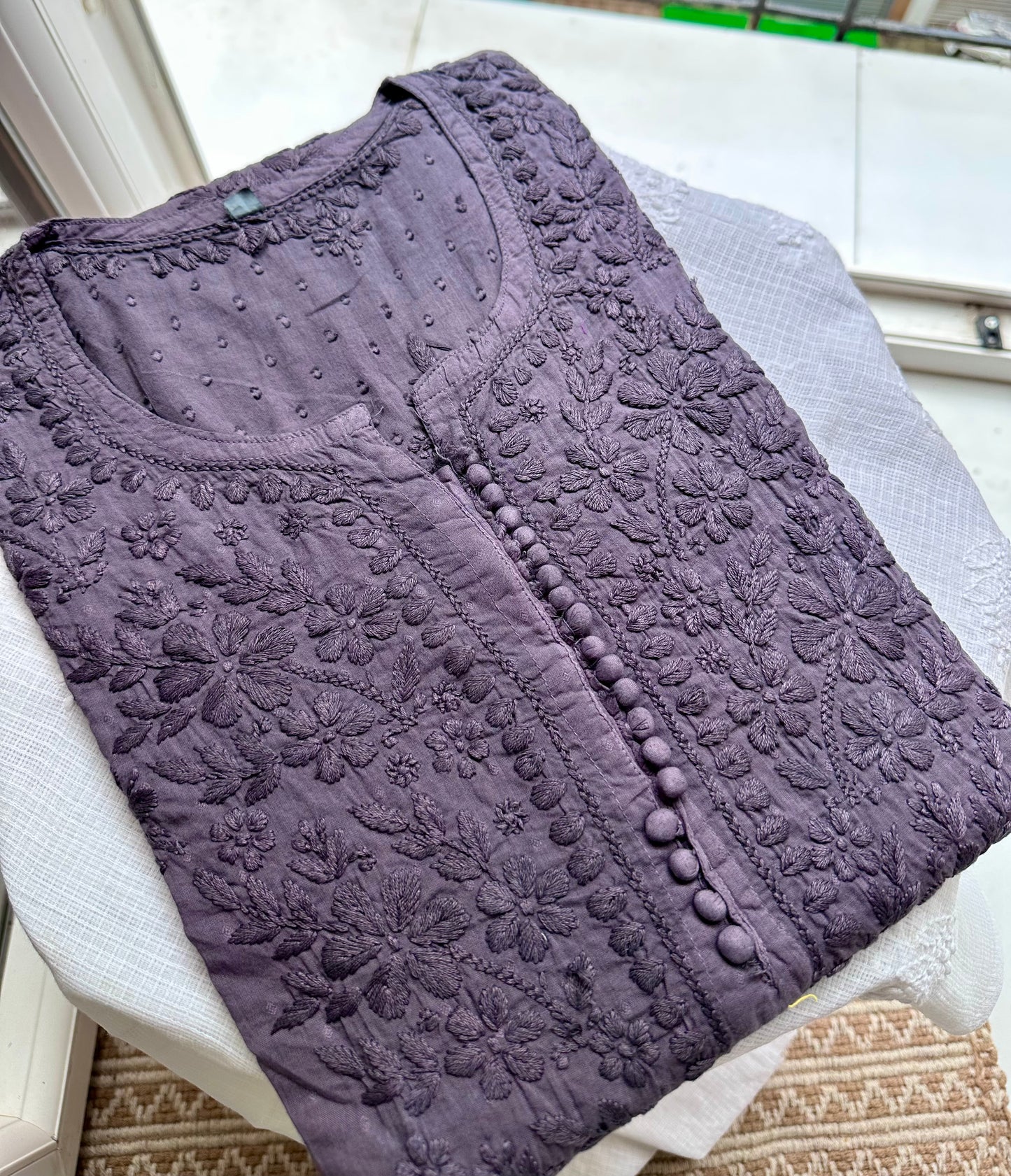 Suhani Cotton Chikankari Kurta