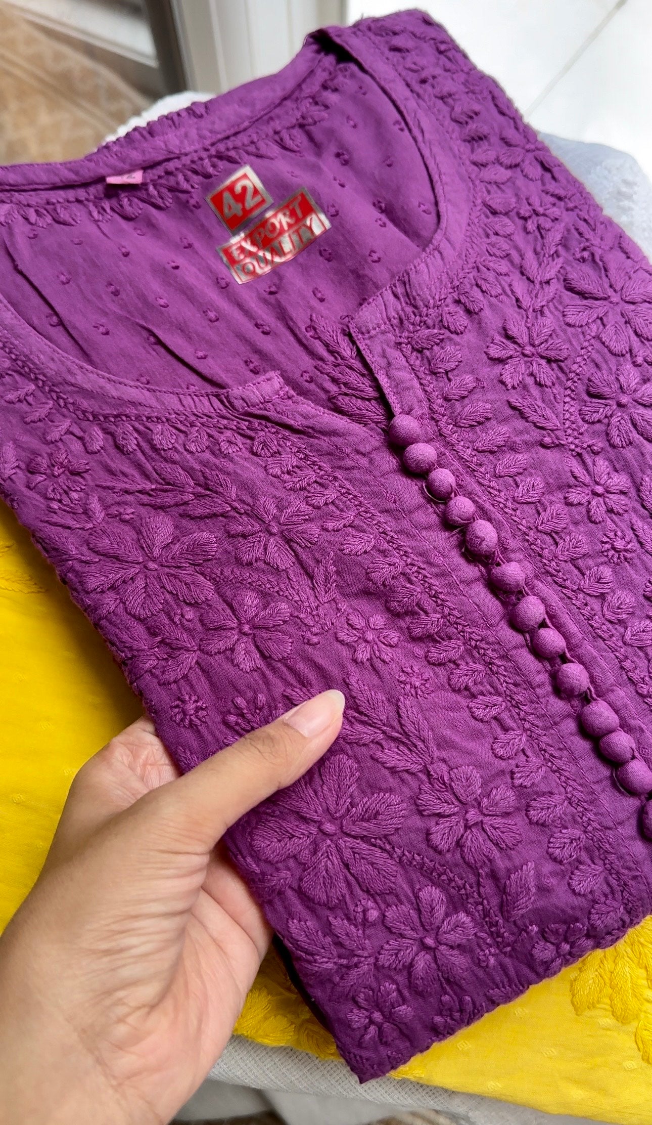 Suhani Cotton Chikankari Kurta