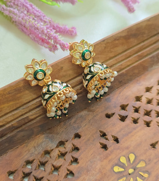 Meher Meenakari jhumki