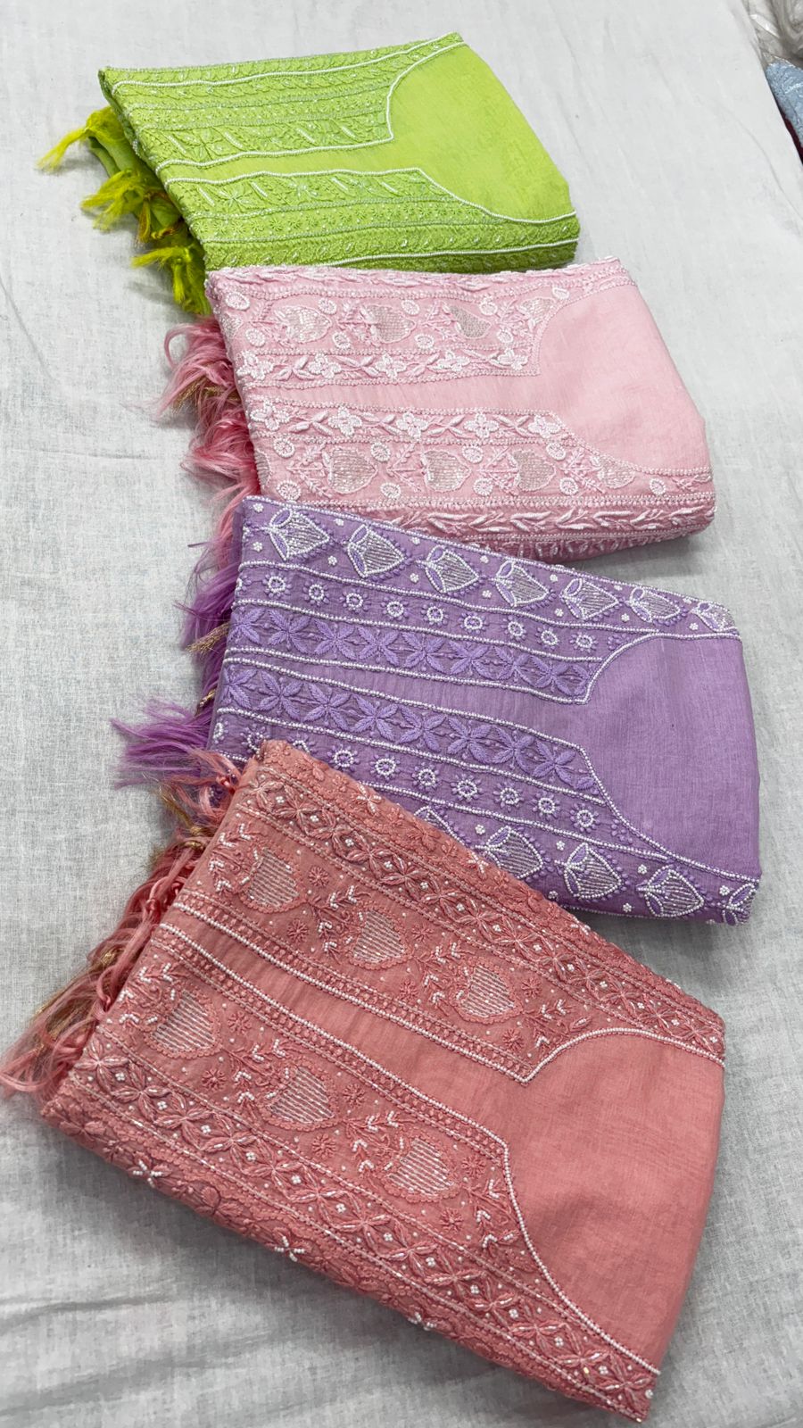 Myra Unstitched Chanderi silk Suit Set