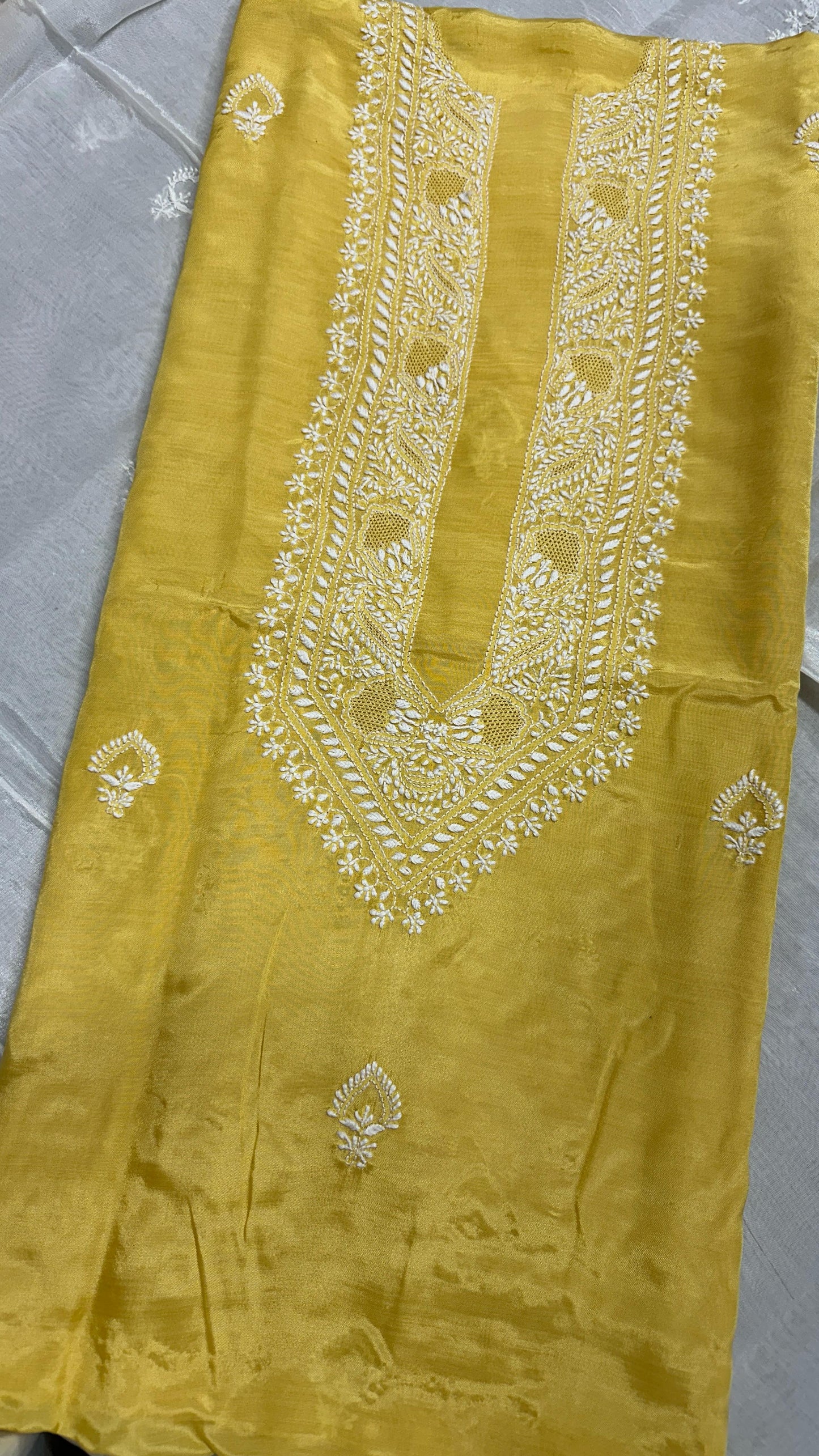 Unisex handwork Chikankari kurta